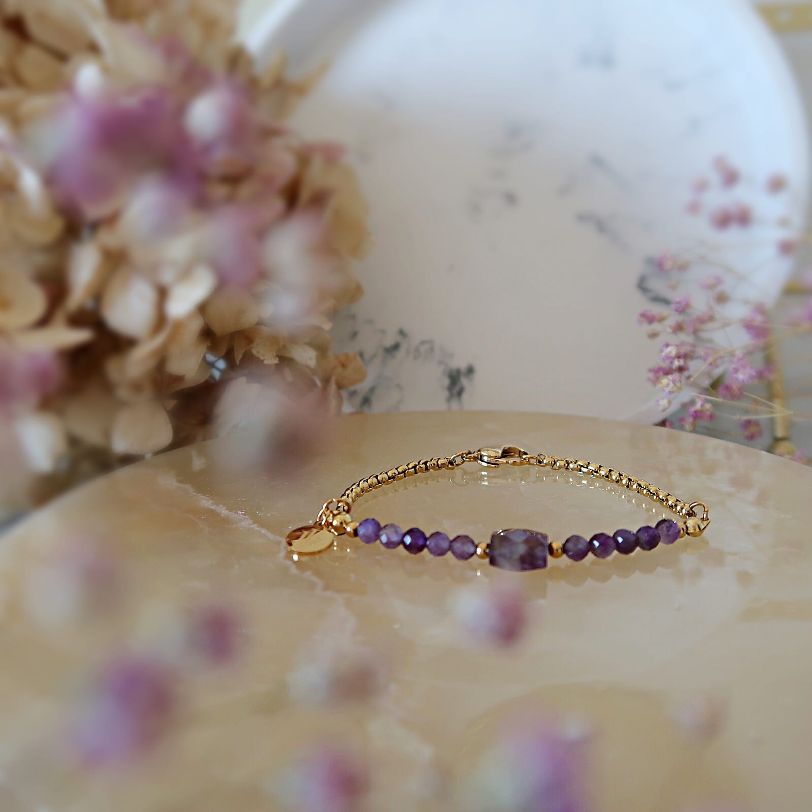 Verena – amethyst bracelet